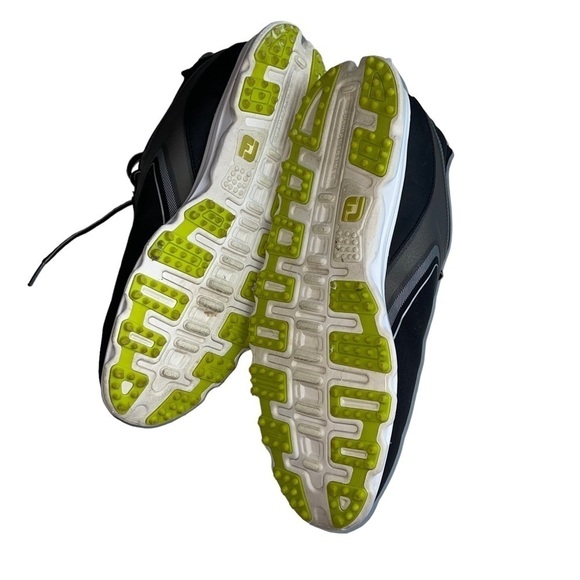 FootJoy Superlites XP Mens 9.5 Grey Lime Lightweight Spikeless Golf Shoes 58075 main image 6